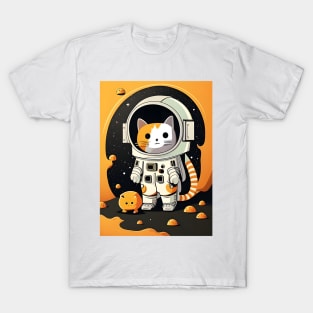 I'm Cat Astronaut, Funny Cat Floating Around The Planets - Love Cats T-Shirt